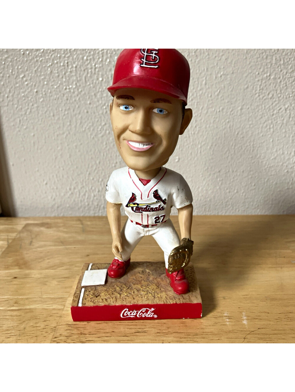 Coca-Cola Scott Rolen St. Louis Cardinals #27 Baseball Bobblehead Figure